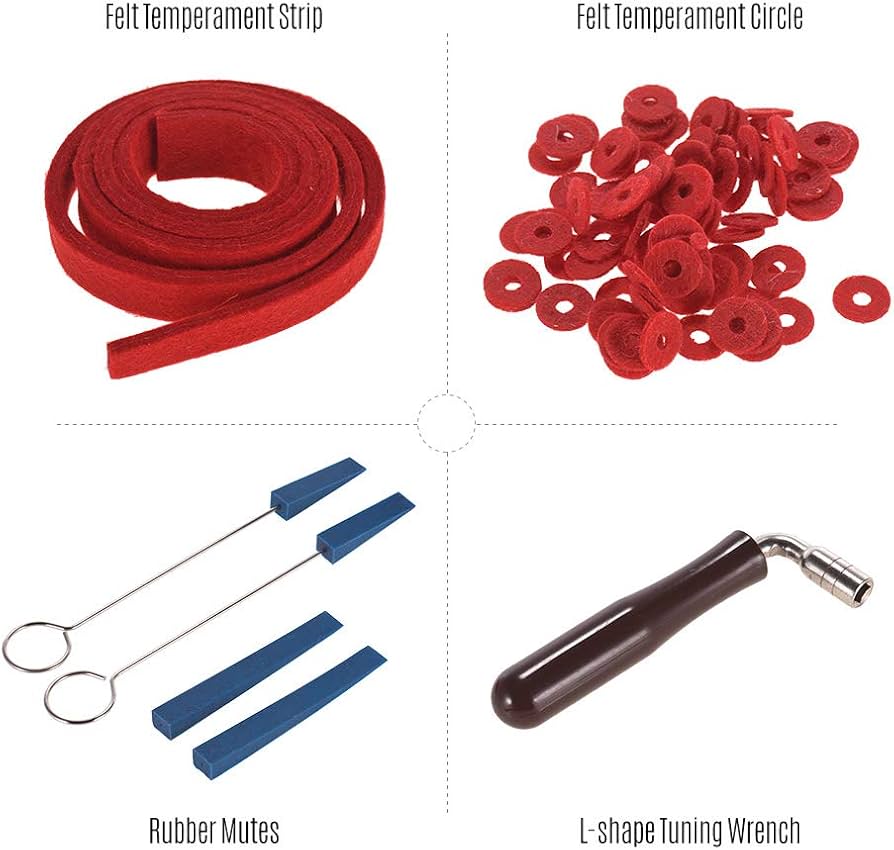 Amazon.co.jp: ピアノ調律工具セット メンテナンスツール 調律工具